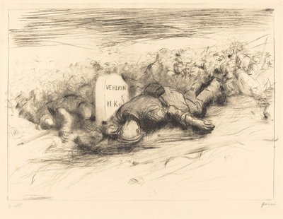 Koniec - Verdun autorstwa Jean Louis Forain