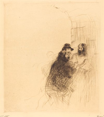 Spotkanie pod łukiem (druga płyta) autorstwa Jean Louis Forain