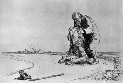 Powrót syna marnotrawnego, 1925. autorstwa Jean Louis Forain
