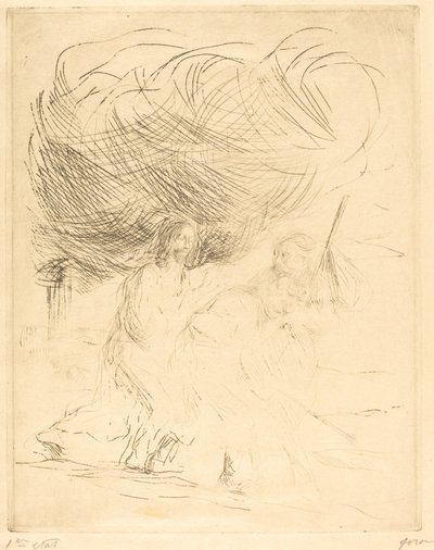 Droga do Emaus (druga płyta) autorstwa Jean Louis Forain