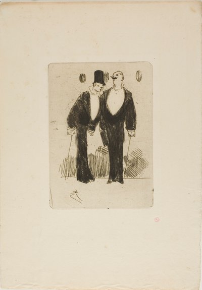 The Two Dandies autorstwa Jean Louis Forain