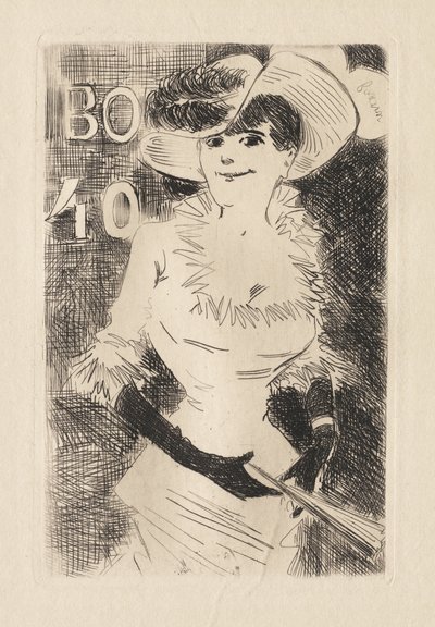 Piechur, 1880-86. autorstwa Jean Louis Forain
