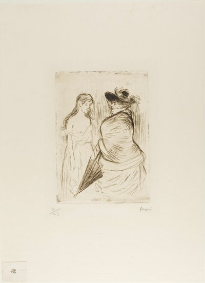 Handel białymi niewolnikami autorstwa Jean Louis Forain