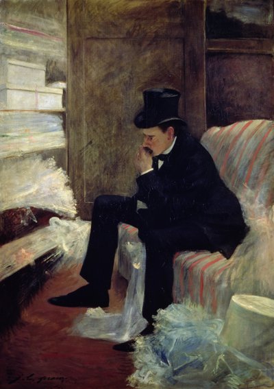 Wdowiec autorstwa Jean Louis Forain
