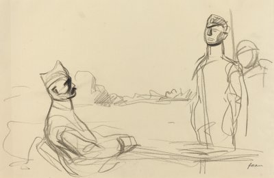 W kierunku sprawiedliwości, c. 19141919. autorstwa Jean Louis Forain