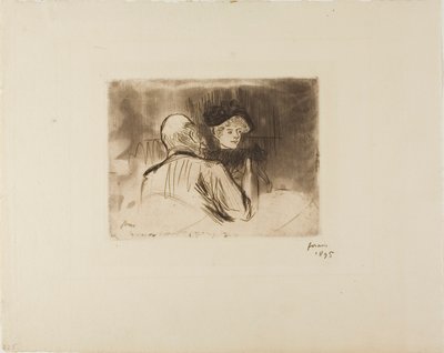 tête-à-tête autorstwa Jean Louis Forain