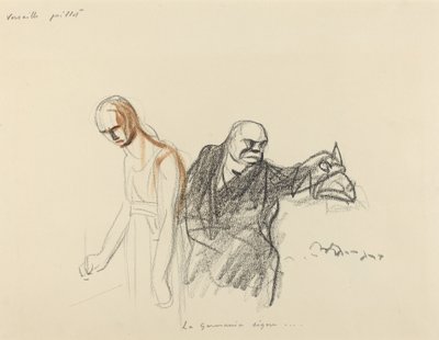 Wersal Lipiec. Znaki Germanii... autorstwa Jean Louis Forain