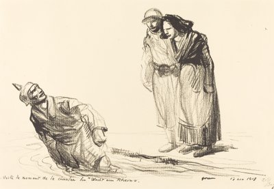 To jest moment, w którym śpiewasz „Wacht am Rhein” autorstwa Jean Louis Forain