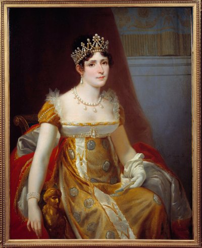 Portret Impress Josephine de Beauharnais (1763-1814) Obraz Victor Viger du Vigneau, dit Hector Viger (1819-1879) 1863 Nd. 1,15x0,89 m Malmaison, muzeum zamkowe - Portret cesarzowej Józefiny de Beauharnais (1763-1814). Obraz Victora Vign autorstwa Jean Louis Victor Viger du Vigneau