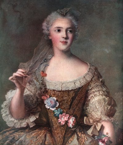 Madame Sophie, córka Ludwika XV, 1909. autorstwa Jean Marc Nattier