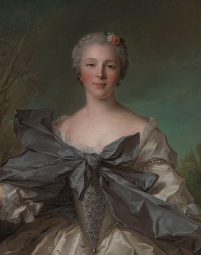 Marie Françoise de La Cropte de St. Abre, markiza dArgence ur. 1714, 1744. autorstwa Jean Marc Nattier
