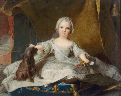 Marie Zephirine z Francji autorstwa Jean Marc Nattier