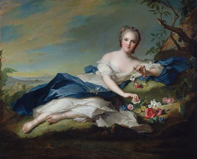 Portret Henrietty z Francji, ok. 1742 autorstwa Jean Marc Nattier