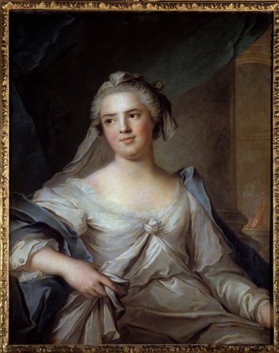 Portret Madame Henriette z Francji (1727-1752), córki Ludwika XV, w westalskim malowidle Jean Marc (Jean-Marc) Nattier (1685-1766) autorstwa Jean Marc Nattier