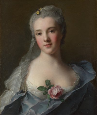 Portret Manon Balletti 17401776, 1757 autorstwa Jean Marc Nattier