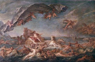 Triumf Amfitryty, 1758 autorstwa Jean Marc Nattier