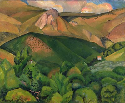 Krajobraz, 1916 autorstwa Jean Marchand
