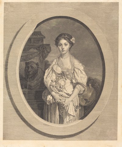 Zepsuty dzban autorstwa Jean Massard after Jean Baptiste Greuze