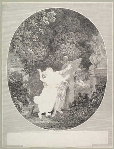 Przyrzeczenie miłości, 1786. autorstwa Jean Mathieu
