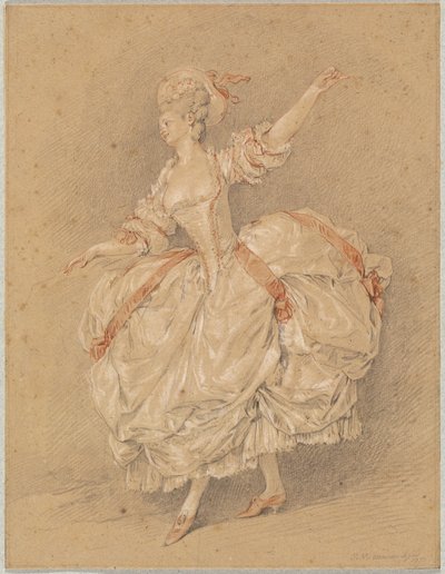 Tancerz autorstwa Jean Michel Moreau