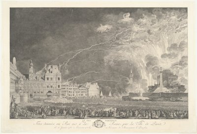 Fajerwerki autorstwa Jean Michel Moreau