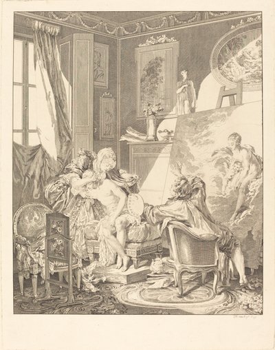 Uczciwy model autorstwa Jean Michel Moreau after Pierre Antoine Baudouin