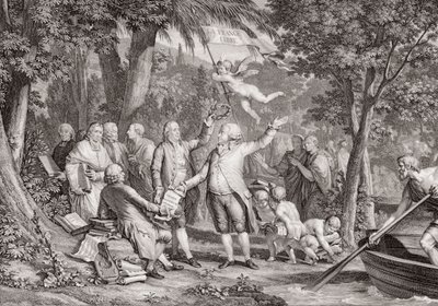 Mirabeau (Honore Gabriel Riqueti, hrabia Mirabeau autorstwa Jean Michel the Younger Moreau