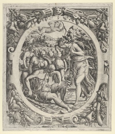 Śmierć Adonisa, 1535-55. autorstwa Jean Mignon