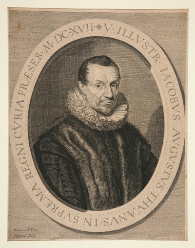 Jacques-Auguste Thou autorstwa Jean Morin