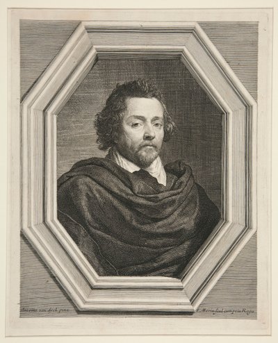 Jan Chrzciciel Christijn, Syn Pełnomocnika Króla Hiszpanii, Barona Meerbeck (1630-1690) autorstwa Jean Morin