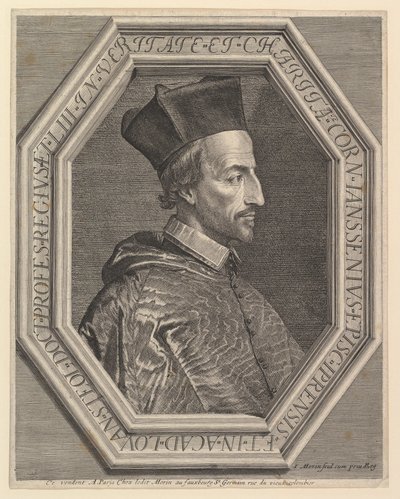Janseniusz, eveque dYpres. autorstwa Jean Morin