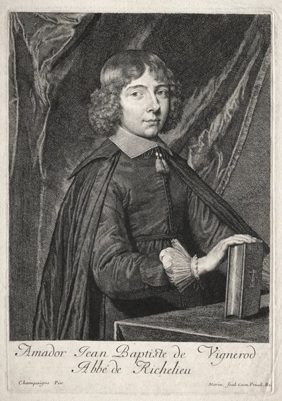Jean-Baptiste de Vignerod. autorstwa Jean Morin