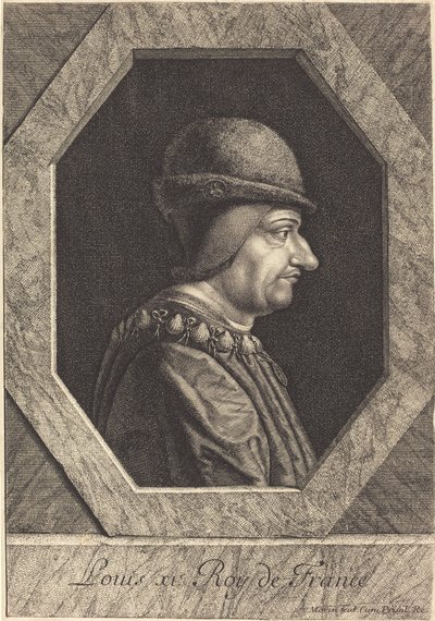 Ludwik XI autorstwa Jean Morin