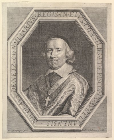 Nicolas de Netz, eveque dOrleans. autorstwa Jean Morin