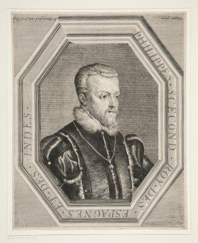Filip II z Hiszpanii autorstwa Jean Morin
