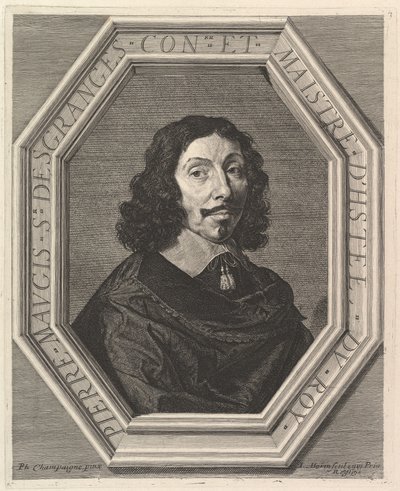 Pierre Maugis, władca stodół. autorstwa Jean Morin