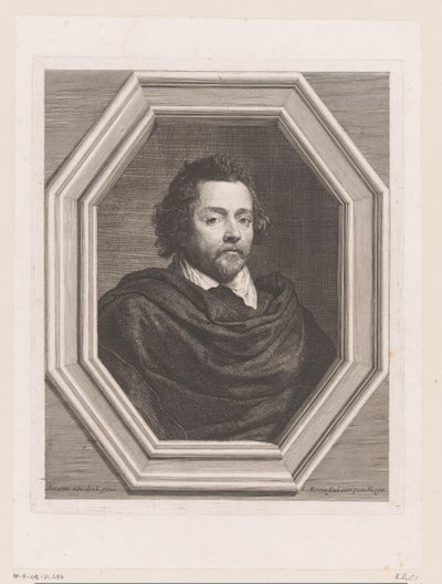 Portret van Nicolasa Chrystin autorstwa Jean Morin