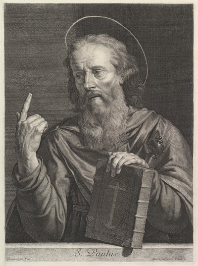 Święty Paul. autorstwa Jean Morin