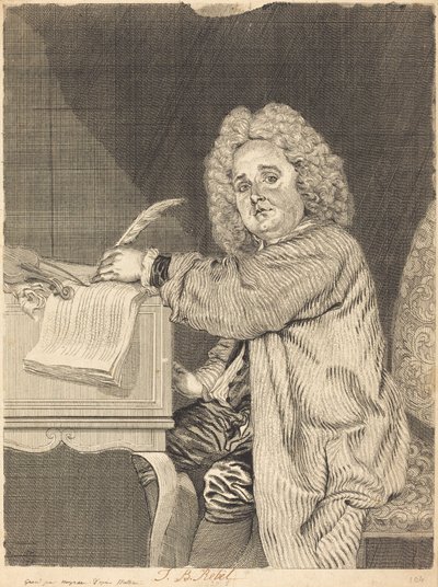 J.-B. Buntownik autorstwa Jean Moyreau, Antoine Watteau