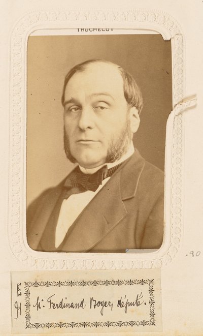 Ferdinand Boyer, poseł do Parlamentu Europejskiego autorstwa Jean Nicolas Truchelut