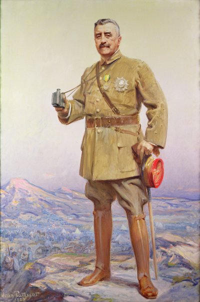 Portret Louisa-Félixa Francheta Espereya (1856-1942), marszałka Francji (1832-1942) autorstwa Jean Patricot
