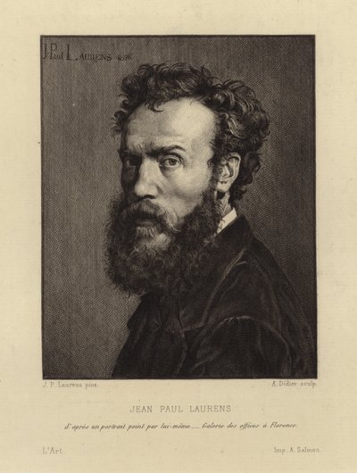 Jean Paul Laurens autorstwa Jean Paul Laurens
