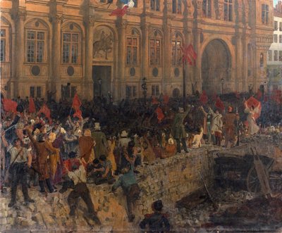 Proklamacja Republiki 24 lutego 1848 r. 1902. autorstwa Jean Paul Laurens