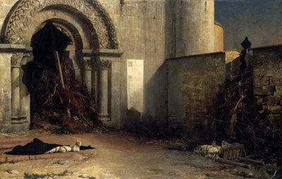 Interdykt, 1875. autorstwa Jean Paul Laurens