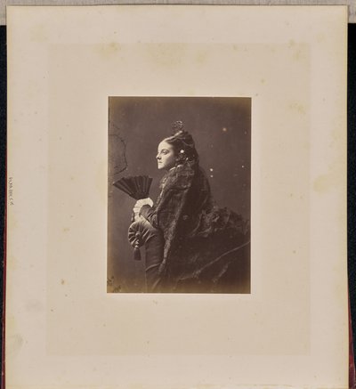 [Portret kobiety] autorstwa Jean Pierre Bertrand Eugène Pégot Ogier