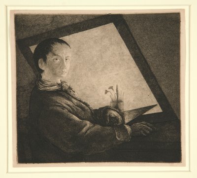 Autoportret autorstwa Jean Pierre Norblin