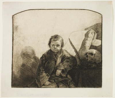 Mały Filozof autorstwa Jean Pierre Norblin de La Gourdaine