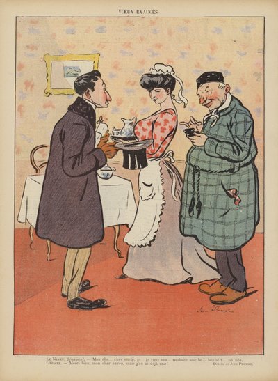 Ilustracja do Le Rire autorstwa Jean Plumet