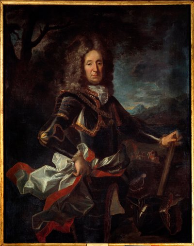 Portret Karola Henri de Lorraine, księcia Vaudemont (1649-1723), syna Karola IV. Obraz Jeana Ranca (1674-1735) autorstwa Jean Ranc