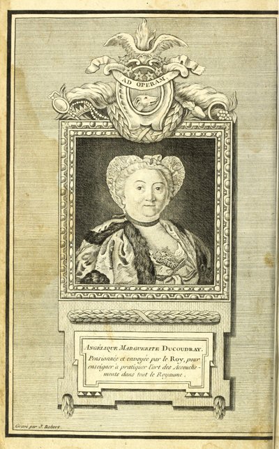 Angelique de Coudray autorstwa Jean Robert